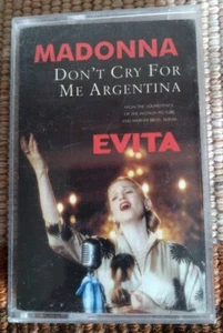 Madonna, Don't Cry For Me Argentina, Music Cassette Single - Picture 1 of 3