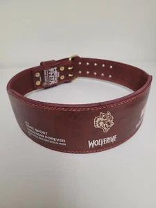 Darc Sport x Marvel Wolverine Maroon Weightlifting Belt (Sizes S-L) SOLD OUT - Picture 1 of 7