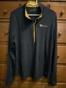 West Chester Golden Rams 1/2 Zip Jacket Under Armour WOMANS 2xl Fitted Gray (r5)