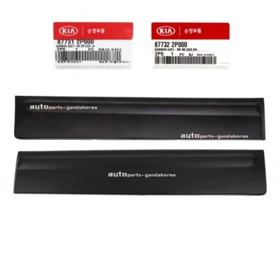 FEDEX⭐Genuino Puerta Trasera Moldura Inferior Izquierda Derecha 2EA Para Kia Sorento 2011-2015 Foto 1 de 4