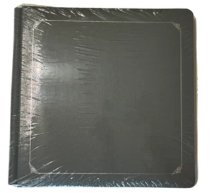 Álbum Creative Memories 12x12 gris sellado con páginas blancas nuevo - Imagen 1 de 5