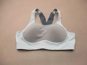 Champion Size S Womens Gray Lined Wireless Back Closure Racer Back Sports Bra 5i - Picture 1 of 5