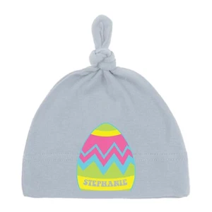 Sombreros de bebé de huevo de Pascua personalizados | Lindos sombreros cálidos de bebé | Sombrero para recién nacido regalo unisex - Imagen 1 de 10