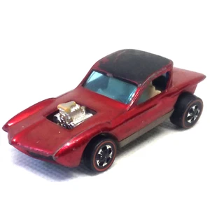 Hot Wheels Redline Python Car 1967 Red White Int. Made In Hong Kong - Picture 1 of 10