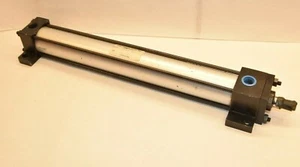 (NEW) TRD / BIMBA 98-50431 98550431 1-1/2" Bore x 12" Stroke Pneumatic Cylinder - Picture 1 of 4
