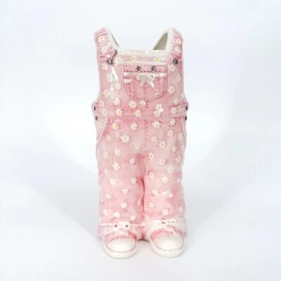 Mono floral rosa margarita Burton & Burton florero maceta Foto 1 de 4