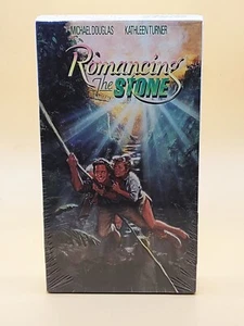 SEALED Romancing The Stone (VHS Tape Movie, 1984) - Picture 1 of 2