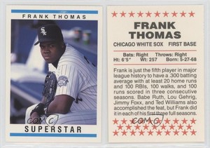 1995 Red Foley's Best Baseball Book Ever Frank Thomas HOF