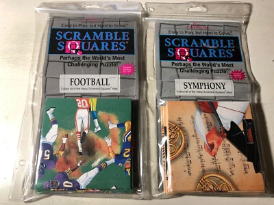 Scramble Squares Puzzles: Football (1995) & Symphony (1999) B. Dazzle Inc. - Image 1 of 4