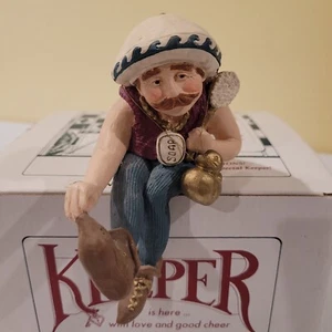 VINTAGE Collectible Figurine Shenandoah Designs The Keeper of The Bathroom RARE - Picture 1 of 4