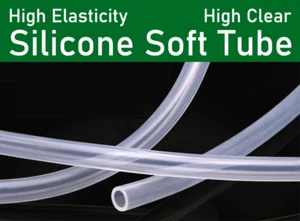 Silicone Soft Tube Clear Food Safe Peristaltic Pump Milk Hose High Elasticity - Picture 1 of 9