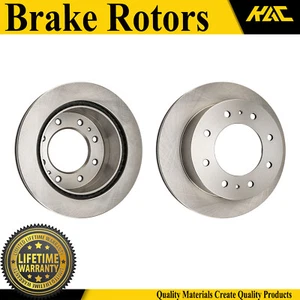 Brand New Pair Rear Disc Brake Rotors for Chevrolet Silverado 2500 HD 2011-2024 - Picture 1 of 18