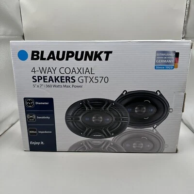 2x  BLAUPUNKT GTS692M 6"x9"  300W SPEAKERS + 2x GTX570 360W 5"x7" SPEAKERS - Image 1 of 2