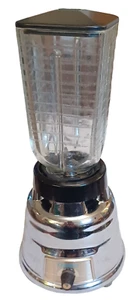 Vtg Osterizer Model 248 Chrome Beehive 425 Watt Blender Glass Jar Clean Tested - Picture 1 of 16