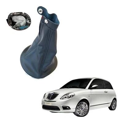 CUFFIA CAMBIO LANCIA YPSILON Y 2003 - 2011 CON CORNICE CROMATA per YPSILON - Image 1 of 4
