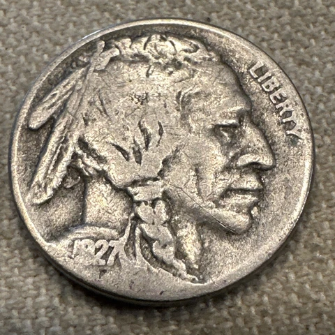 1927 S  Buffalo Nickel Cover