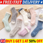 Ladies Women Winter Warm Soft Fluffy Bed Socks Lounge Slipper Fleece Sock