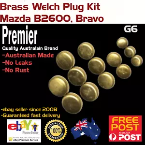 Nuevo kit de enchufes de latón galch para Mazda B2600 Bravo G6 - Imagen 1 de 5