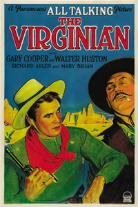 The Virginian (1929) Gary Cooper Cult Western movie poster 24x36 inches approx. - Imagen 1 de 1