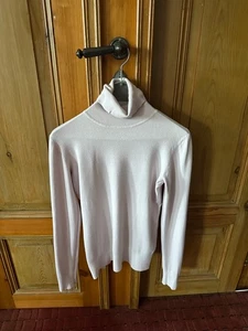 Rollkragenpullover hellrosa Damen 36 H&M basic - Bild 1 von 3