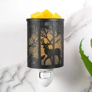 Artistic Design Plug In Candle Wax Melt Warmers Fragrance Melter Night Light - Picture 1 of 7