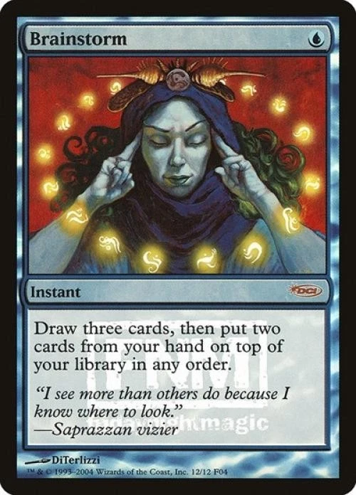 Brainstorm -Foil Light Play MTG Promos: FNM - Image 1 of 1