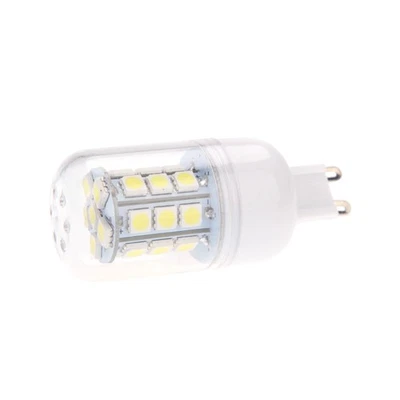 G9 5.5W 5050 SMD 27 LEDs Corn Light Lamp Bulb Energy Saving 360 Degree White - Image 1 of 4