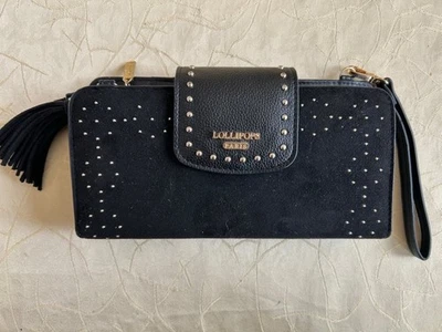 Portefeuille Et Cartes Noir Lollipops - Photo 1/4