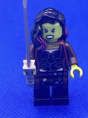 LEGO Marvel Gamora Minifigura Guardianes de la Galaxia 76107 Excelente Estado Foto 1 de 4