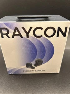 Raycon Everyday RBE726 Black Bluetooth Wireless Noise Cancellation Earbuds - Picture 1 of 2