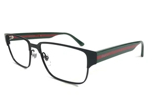 Gucci Brille Brillengestell GG0753O 002 Schwarz Rot Grün Rechteckig Vollrand 58-17-150 - Bild 1 von 14