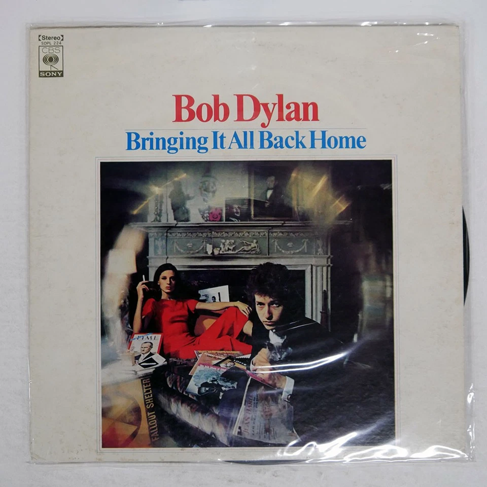 BOB DYLAN BRINGING IT ALL BACK HOME CBS SOPL224 Japan INNER SLEEVE VINYL LP - Image 1 of 1