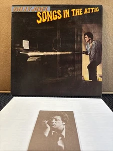 Billy Joel - Songs in the Attic (1981) Vinyl LP / Inner / Insert Sheet / EX!! - Picture 1 of 7