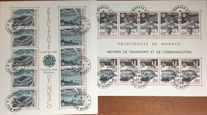 Monaco 1987/88 Europa Ersttagsausgabe Kleinbogen postfrisch - Bild 1 von 1