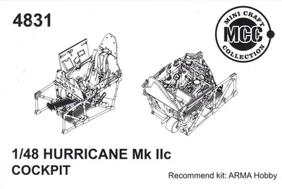 MCC48031 1:48 Mini Craft Collection Hurricane Mk.IIc Cockpit Set (ARM kit) - Image 1 of 4