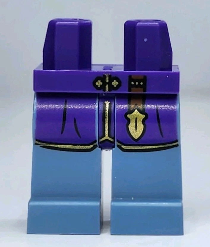 Новый LEGO ® минифигурка ноги часть темно фиолетовый песок синий королева налог коллекционера 10332 - Изображение 1 из 1