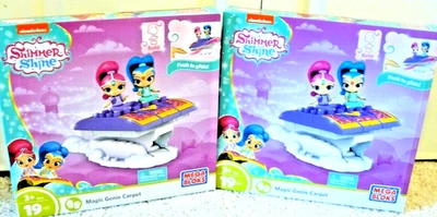 NIB Nickelodeon "SHIMMER AND SHIINE" Mega Bloks (19 pieces, 3+ years) x2 - Image 1 of 4