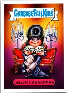 CHILLING CASSANDRA  2019 Revenge of the Oh Horror-ible TOPPS GARBAGE PAIL KIDS - Picture 1 of 2