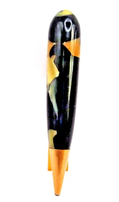 Sheaffer Vintage Golf Pencil- black and Pearl-l.l mm working-no imprint-no ring - Image 1 of 4