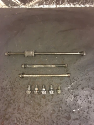 Kawasaki Ninja EX500 EX 500 1992 92 montajes de motor pernos de montaje perno Foto 1 de 4