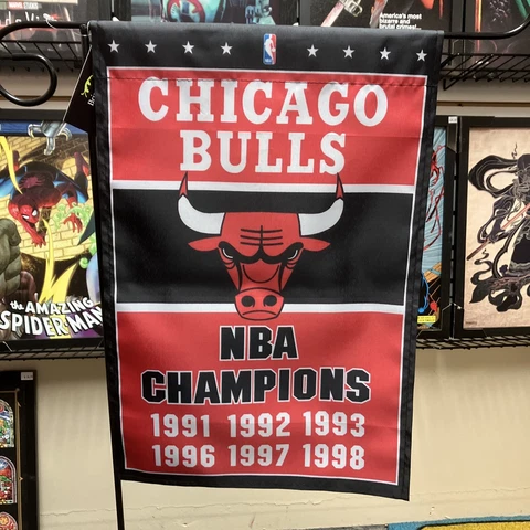 Chicago Bulls Garden Flag 12x18 Two Sided Cover