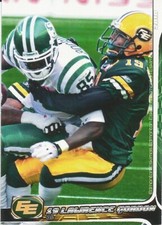 2010 EXTREME CFL LAWRENCE BROWN EDMONTON ESKIMOS (FLORIDA ATLANTIC OWLS)