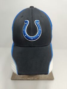 Indianapolis Colts Hat Cap Stretch S/M Men's NFL Football Reebok
