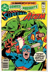 DC COMICS PRESENTS # 15 DC 1979 (fn-en muy buen estado) Superman & The Atom - Imagen 1 de 1