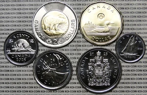 BU Canada 2025 first strike Charles III 6 coin set $2 $1 50c 25c 10c 5c - Picture 1 of 2