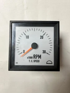 MAN B&W RPM INDICATOR 0-30 (x1000) - Picture 1 of 2