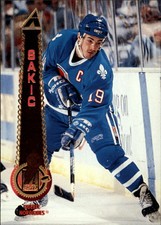 1994-95 Pinnacle Nordiques Hockey Card #50 Joe Sakic