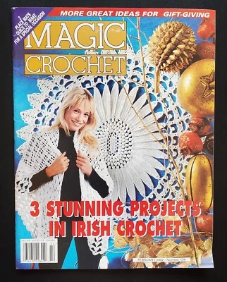 Magic Crochet Magazine Irish Projects Feb 2002 No 136 - Image 1 of 4