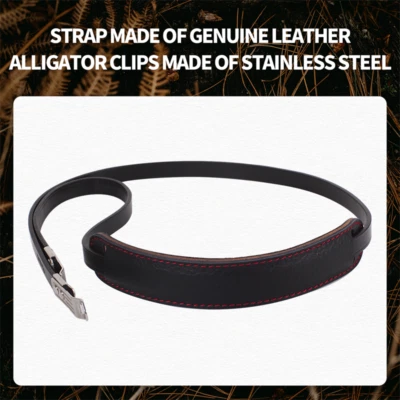 Correa para el cuello de cuero suave con almohadilla para el hombro para cámara Rolleiflex 2.8C 2.8D TLR Foto 1 de 4