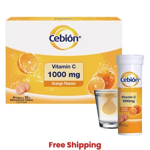 Cebion Vitamin C Effervescent Tablet Daily Supplement (1000mg x 40's) - Picture 1 of 6